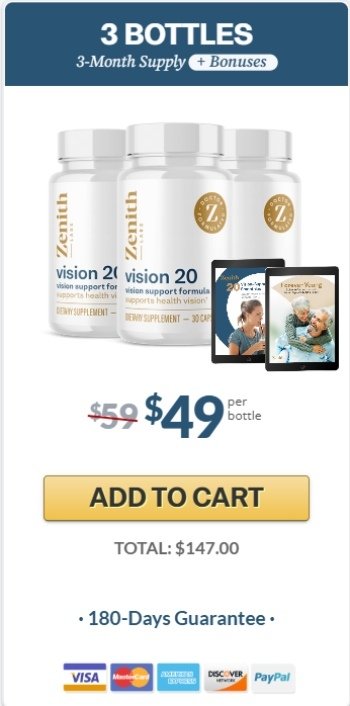 Vision 20 Buy 3 bottles