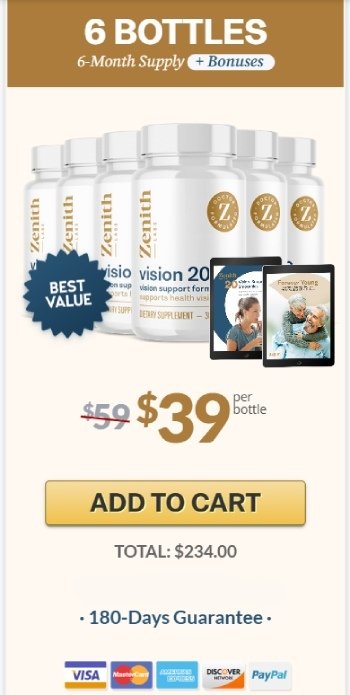 Vision 20 Buy 6 bottles